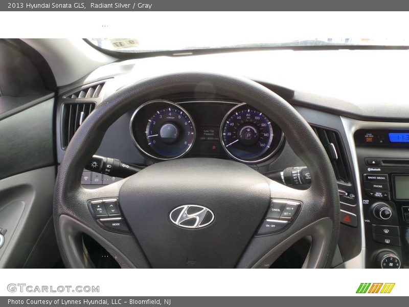 Radiant Silver / Gray 2013 Hyundai Sonata GLS