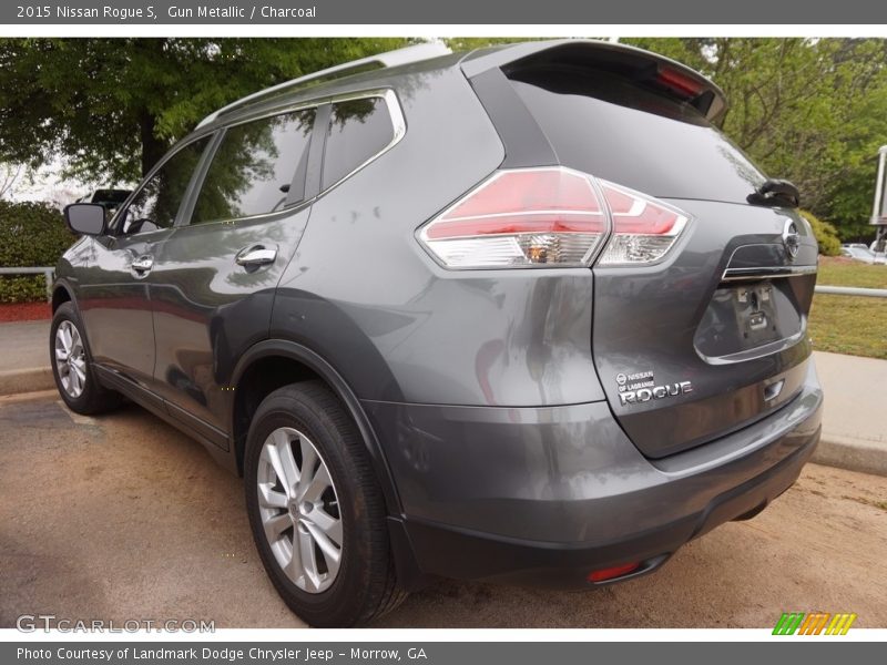 Gun Metallic / Charcoal 2015 Nissan Rogue S