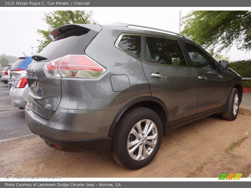 Gun Metallic / Charcoal 2015 Nissan Rogue S