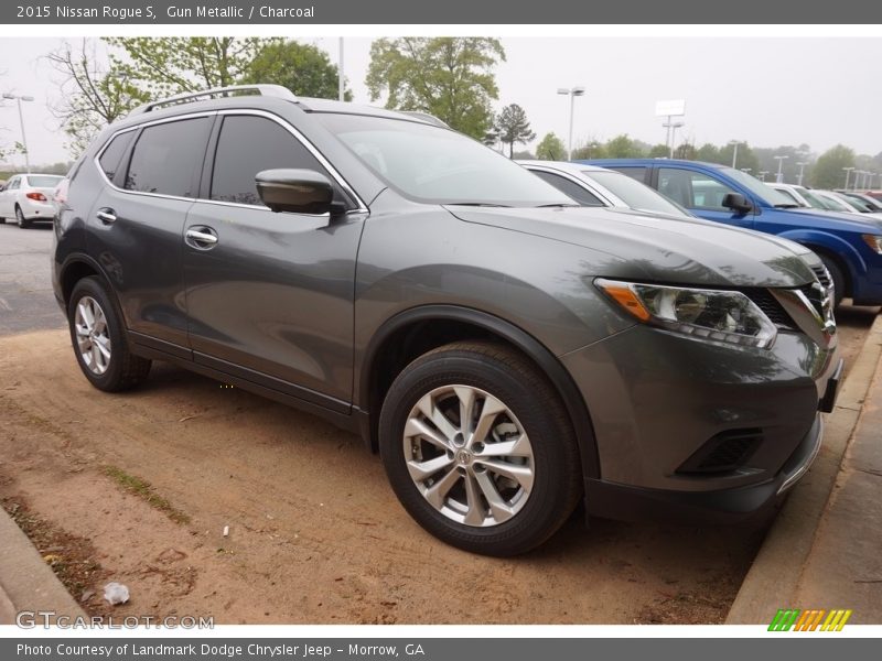 Gun Metallic / Charcoal 2015 Nissan Rogue S