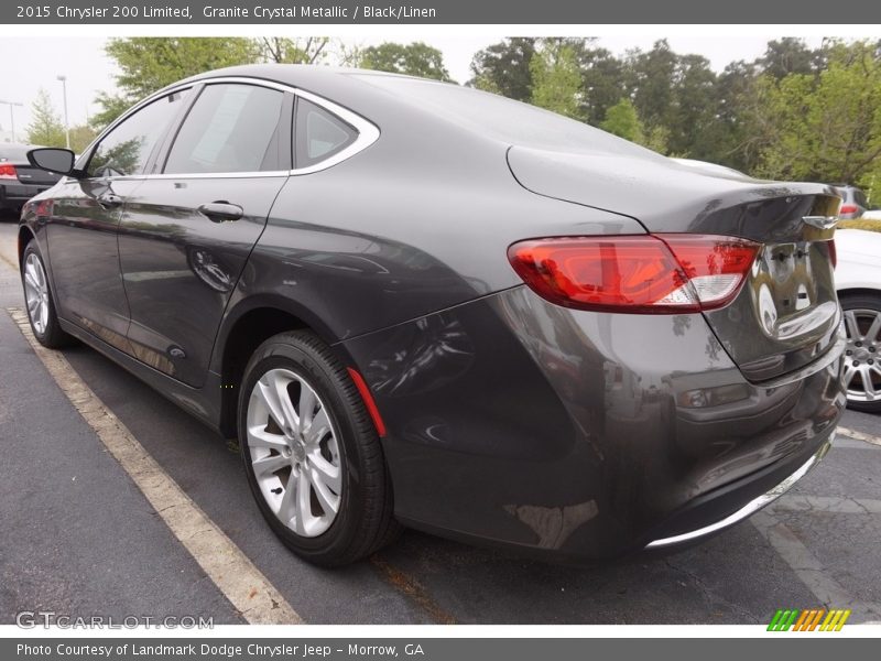 Granite Crystal Metallic / Black/Linen 2015 Chrysler 200 Limited
