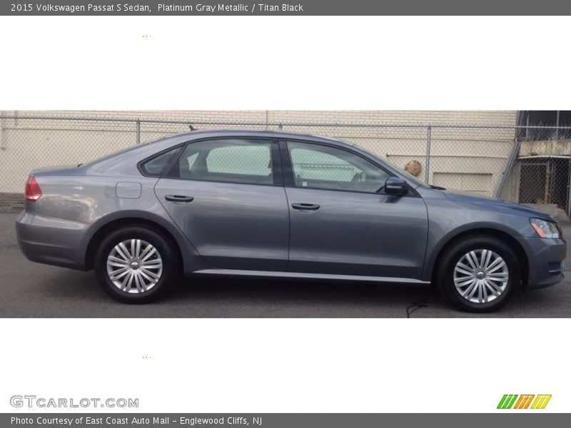 Platinum Gray Metallic / Titan Black 2015 Volkswagen Passat S Sedan
