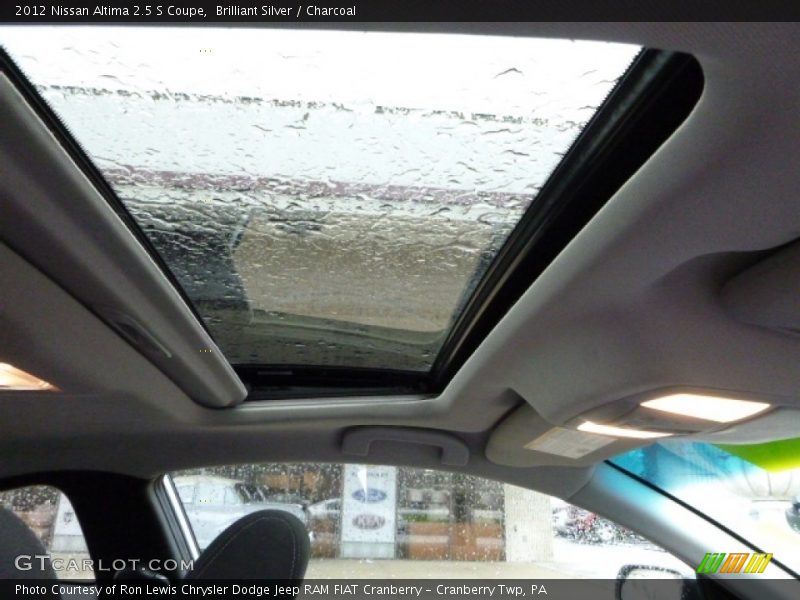 Brilliant Silver / Charcoal 2012 Nissan Altima 2.5 S Coupe