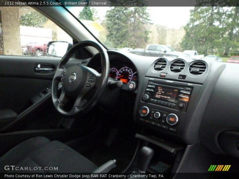 Brilliant Silver / Charcoal 2012 Nissan Altima 2.5 S Coupe