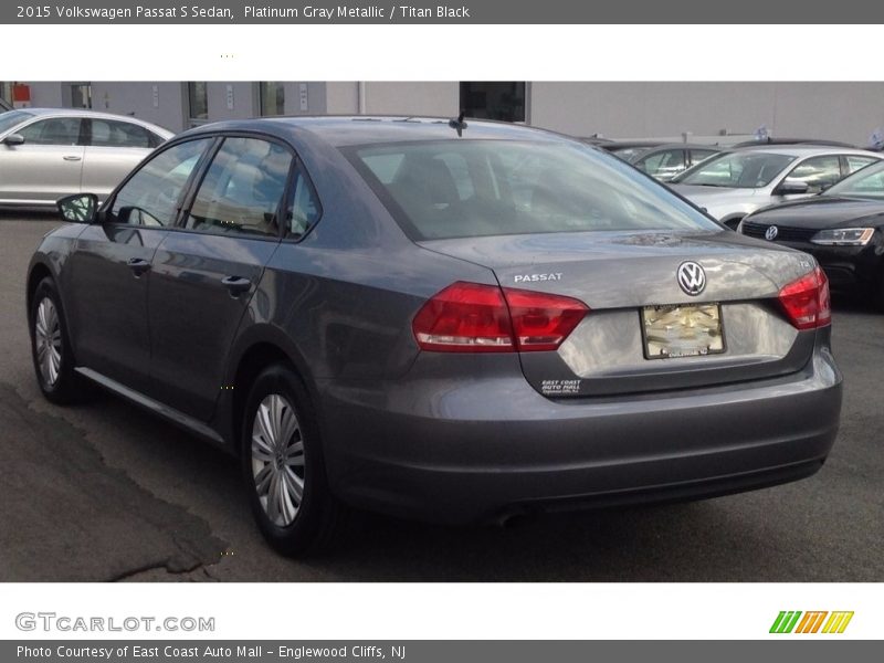 Platinum Gray Metallic / Titan Black 2015 Volkswagen Passat S Sedan