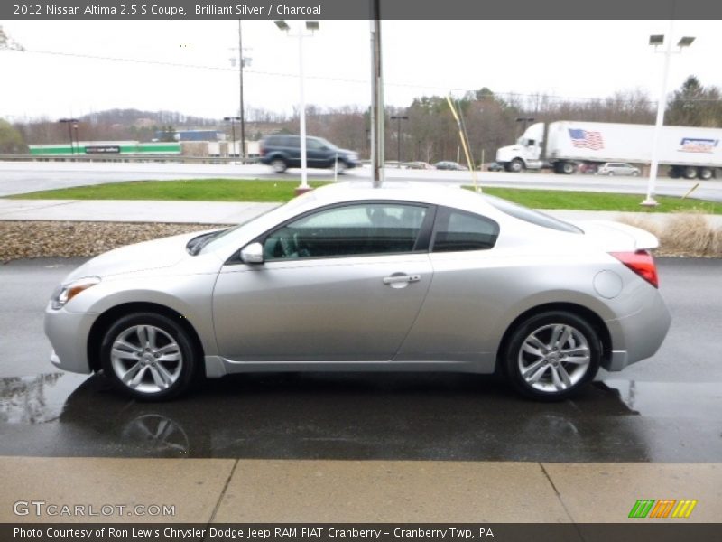 Brilliant Silver / Charcoal 2012 Nissan Altima 2.5 S Coupe