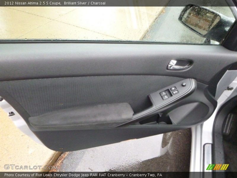 Brilliant Silver / Charcoal 2012 Nissan Altima 2.5 S Coupe