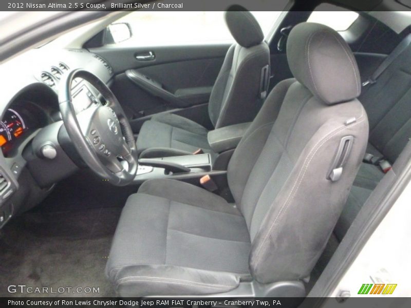 Brilliant Silver / Charcoal 2012 Nissan Altima 2.5 S Coupe