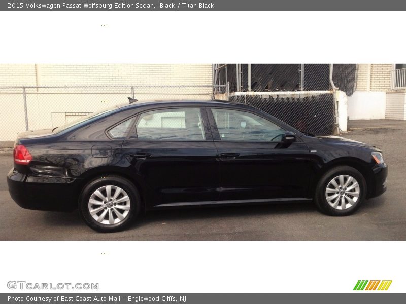 Black / Titan Black 2015 Volkswagen Passat Wolfsburg Edition Sedan