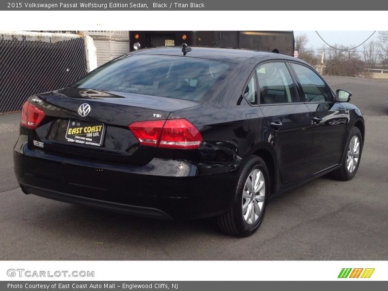 Black / Titan Black 2015 Volkswagen Passat Wolfsburg Edition Sedan