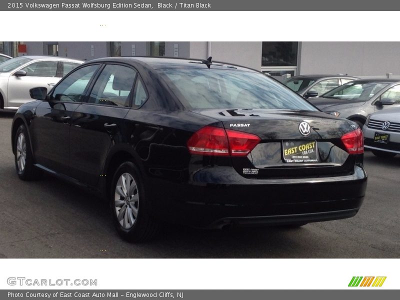 Black / Titan Black 2015 Volkswagen Passat Wolfsburg Edition Sedan