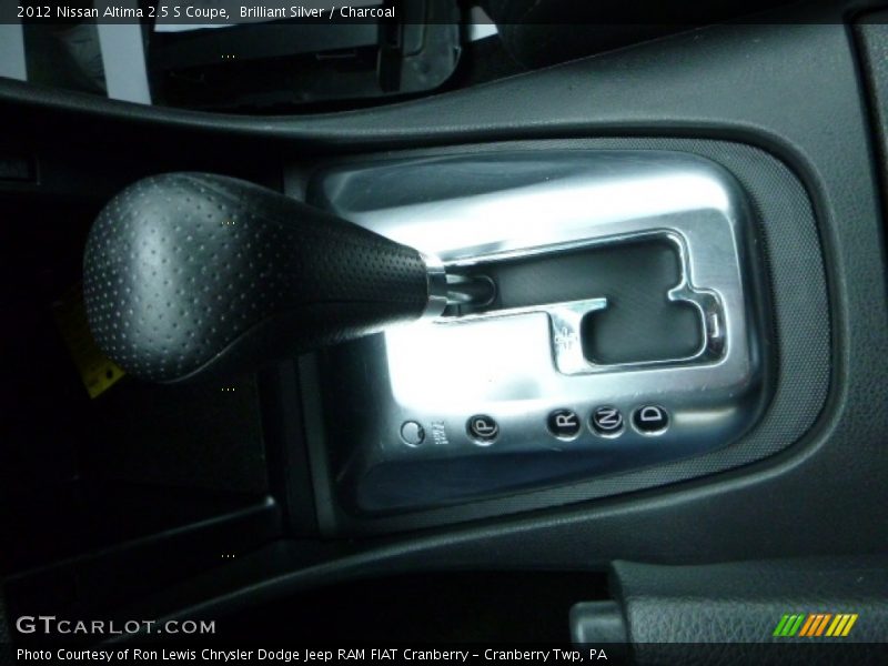 Brilliant Silver / Charcoal 2012 Nissan Altima 2.5 S Coupe