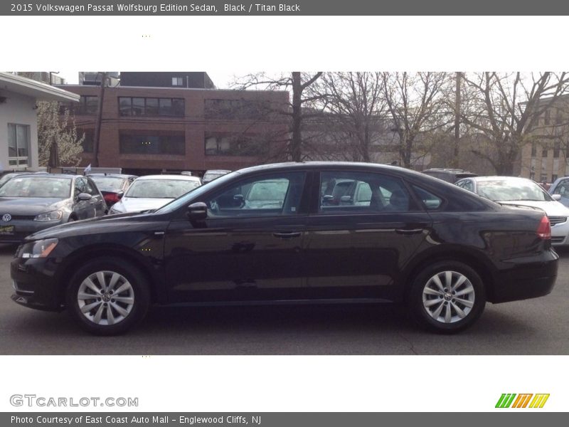 Black / Titan Black 2015 Volkswagen Passat Wolfsburg Edition Sedan