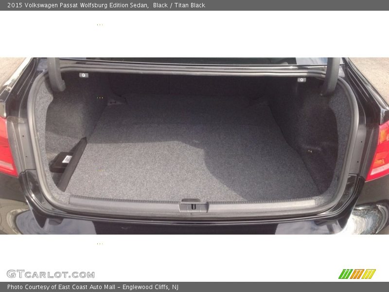 Black / Titan Black 2015 Volkswagen Passat Wolfsburg Edition Sedan