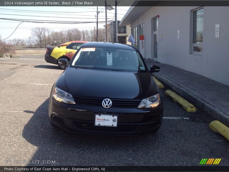 Black / Titan Black 2014 Volkswagen Jetta SE Sedan