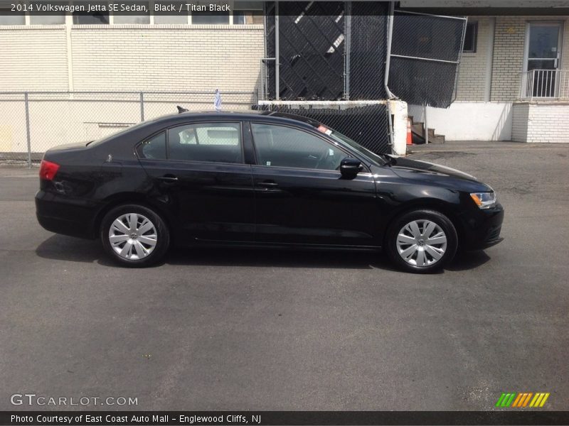 Black / Titan Black 2014 Volkswagen Jetta SE Sedan