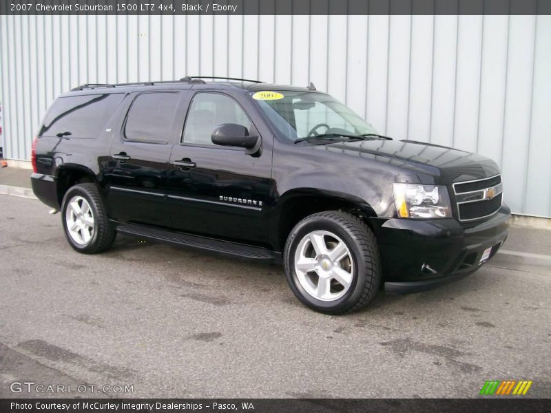Black / Ebony 2007 Chevrolet Suburban 1500 LTZ 4x4