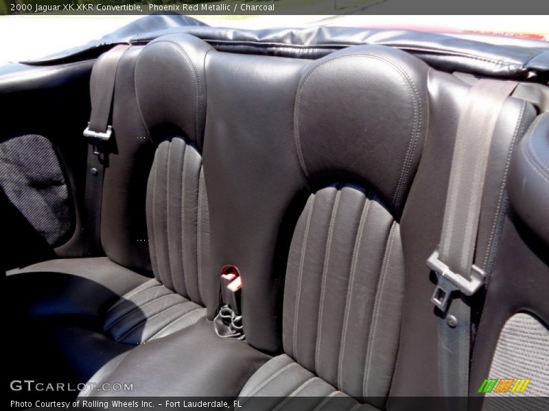 Rear Seat of 2000 XK XKR Convertible
