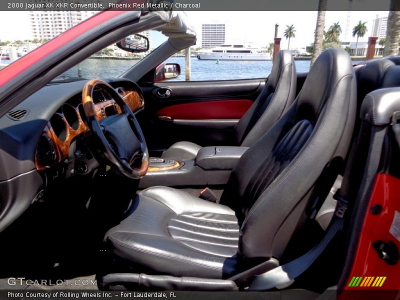  2000 XK XKR Convertible Charcoal Interior