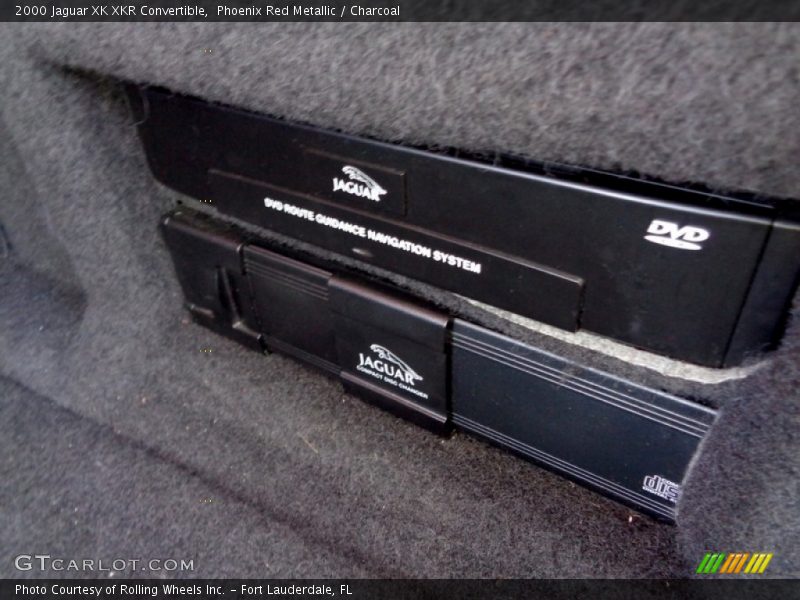 Phoenix Red Metallic / Charcoal 2000 Jaguar XK XKR Convertible