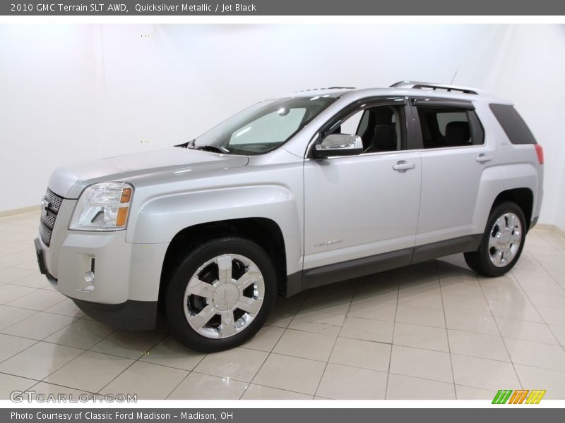 Quicksilver Metallic / Jet Black 2010 GMC Terrain SLT AWD