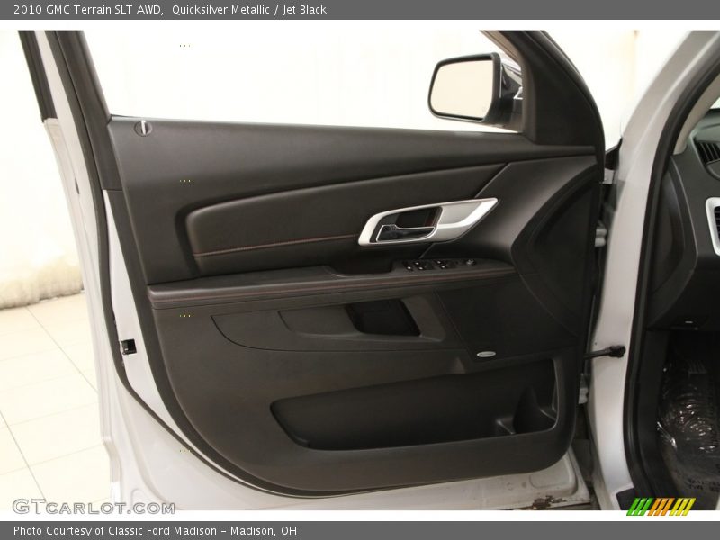 Quicksilver Metallic / Jet Black 2010 GMC Terrain SLT AWD