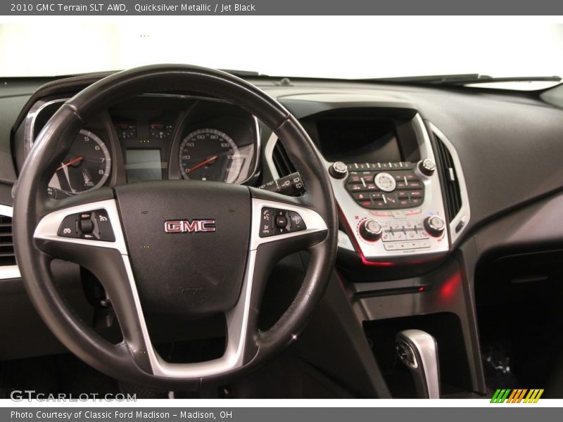Quicksilver Metallic / Jet Black 2010 GMC Terrain SLT AWD