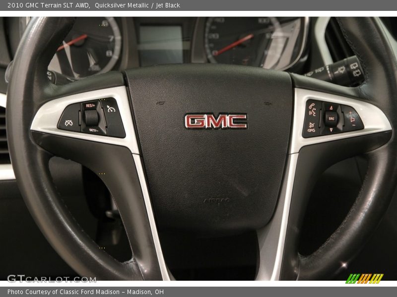 Quicksilver Metallic / Jet Black 2010 GMC Terrain SLT AWD
