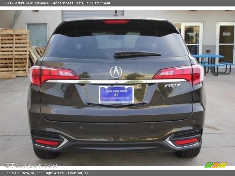 Modern Steel Metallic / Parchment 2017 Acura RDX Advance