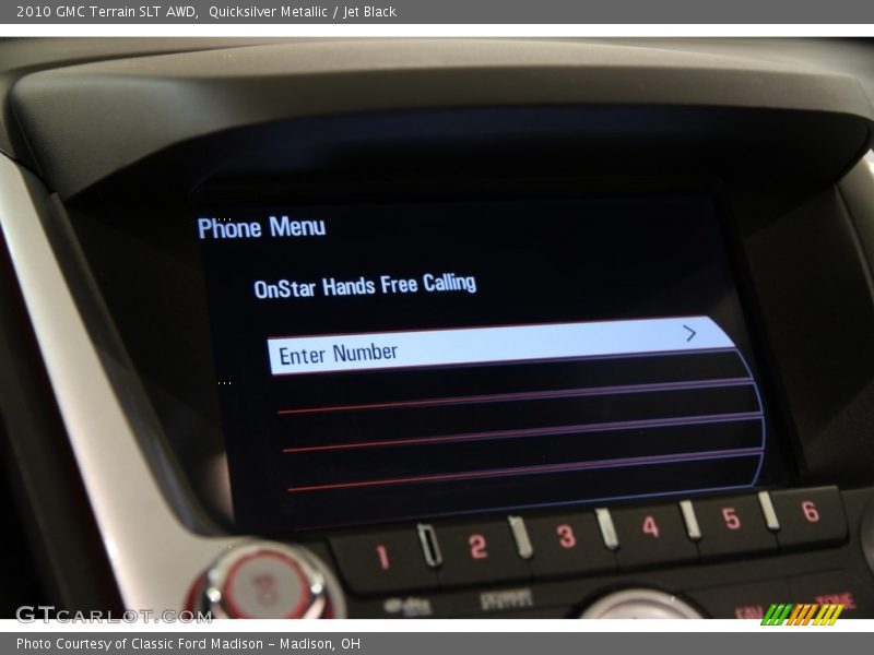 Quicksilver Metallic / Jet Black 2010 GMC Terrain SLT AWD