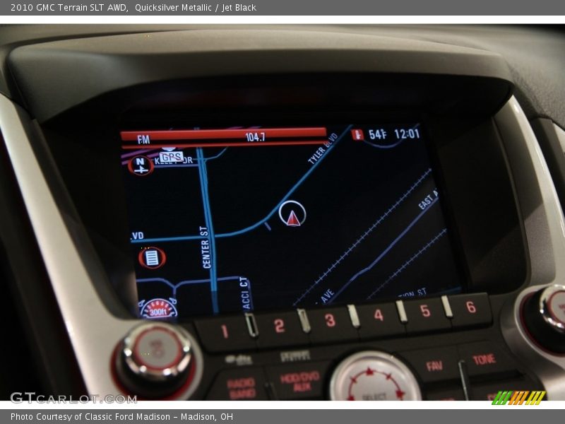 Quicksilver Metallic / Jet Black 2010 GMC Terrain SLT AWD