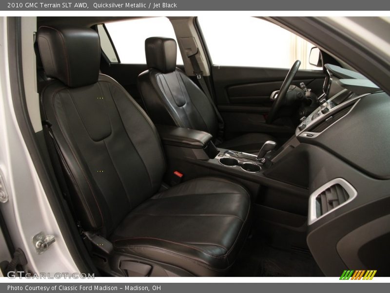 Quicksilver Metallic / Jet Black 2010 GMC Terrain SLT AWD