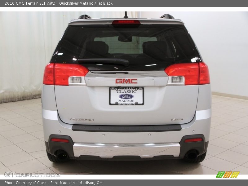 Quicksilver Metallic / Jet Black 2010 GMC Terrain SLT AWD