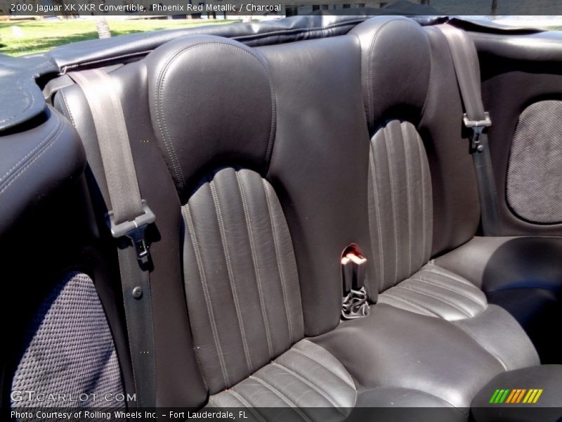 Rear Seat of 2000 XK XKR Convertible