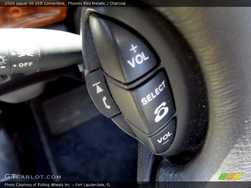 Controls of 2000 XK XKR Convertible