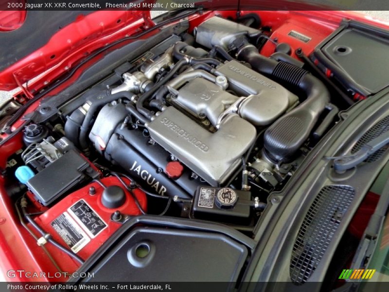  2000 XK XKR Convertible Engine - 4.0 Liter Supercharged DOHC 32V V8