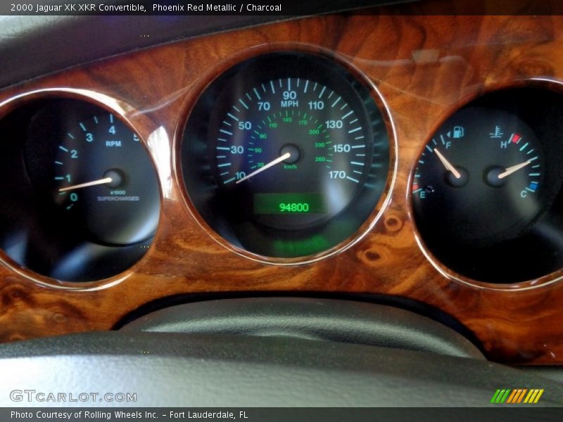  2000 XK XKR Convertible XKR Convertible Gauges