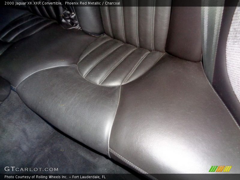 Rear Seat of 2000 XK XKR Convertible