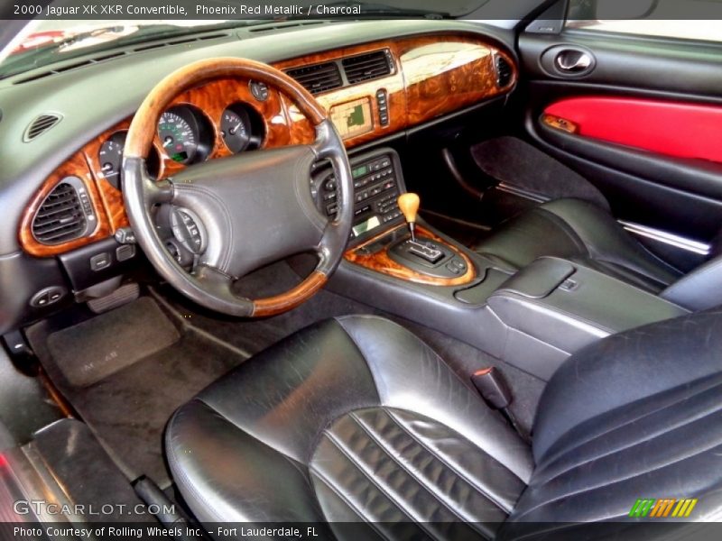 2000 XK XKR Convertible Charcoal Interior