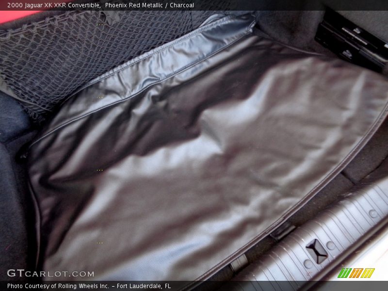 Phoenix Red Metallic / Charcoal 2000 Jaguar XK XKR Convertible