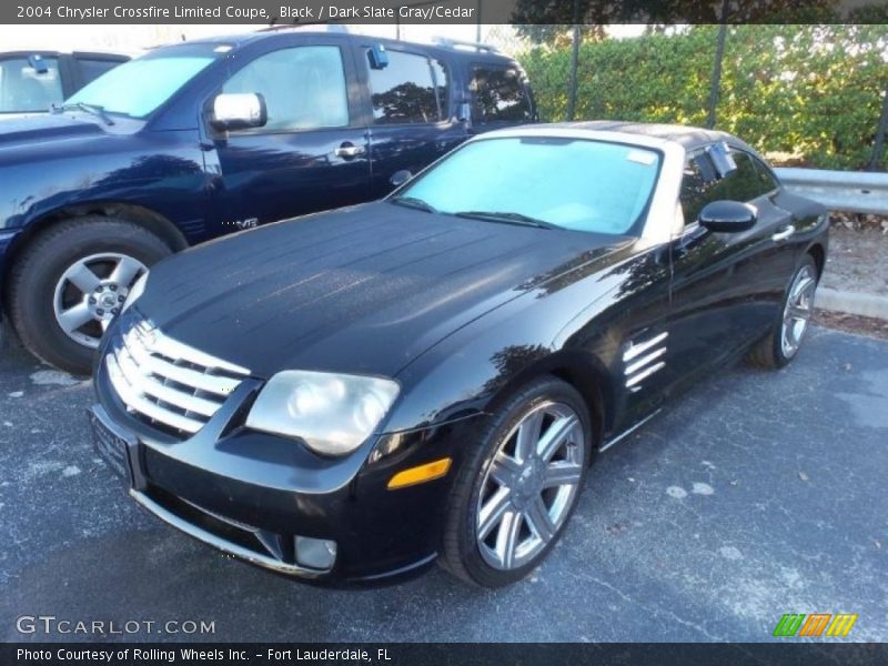Black / Dark Slate Gray/Cedar 2004 Chrysler Crossfire Limited Coupe