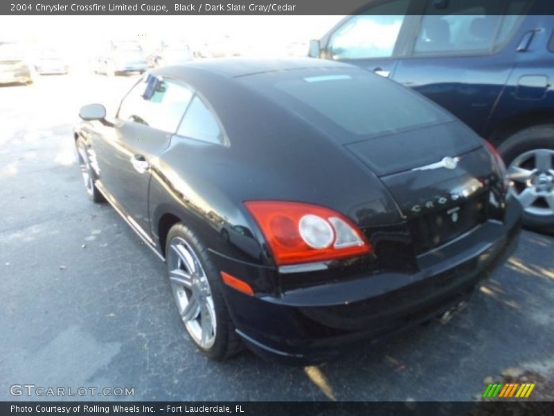 Black / Dark Slate Gray/Cedar 2004 Chrysler Crossfire Limited Coupe