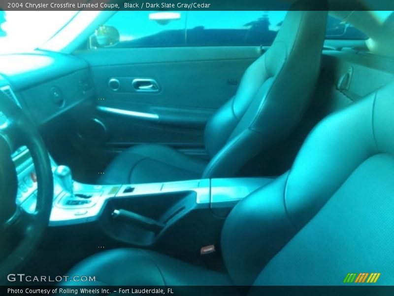 Black / Dark Slate Gray/Cedar 2004 Chrysler Crossfire Limited Coupe