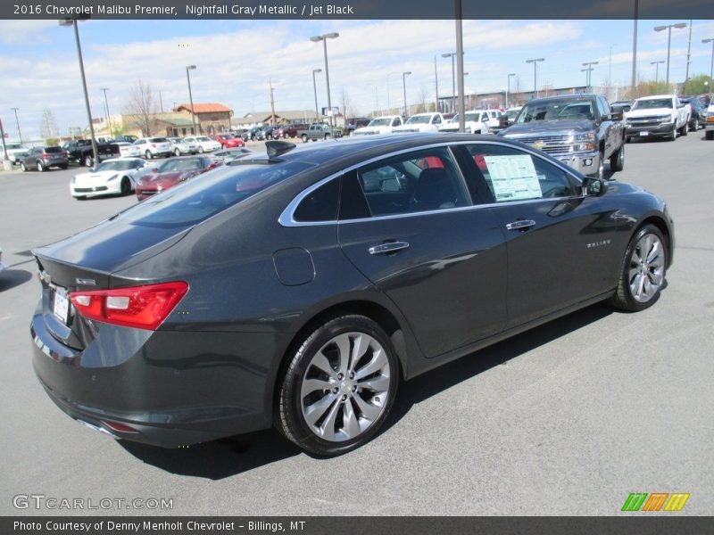 Nightfall Gray Metallic / Jet Black 2016 Chevrolet Malibu Premier