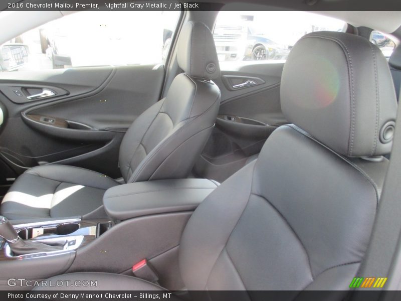 Nightfall Gray Metallic / Jet Black 2016 Chevrolet Malibu Premier