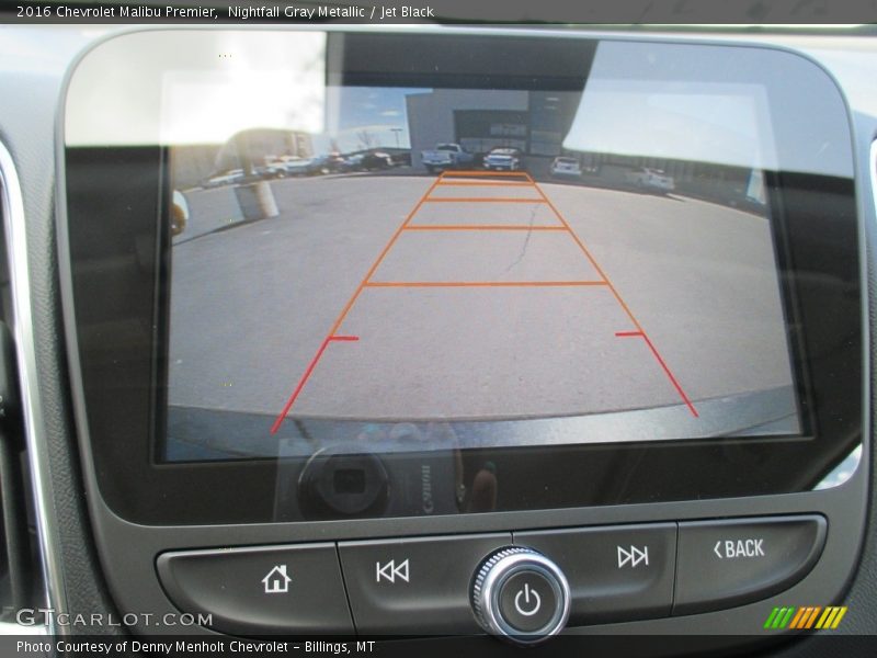 Nightfall Gray Metallic / Jet Black 2016 Chevrolet Malibu Premier