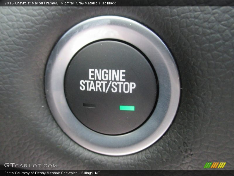 Nightfall Gray Metallic / Jet Black 2016 Chevrolet Malibu Premier