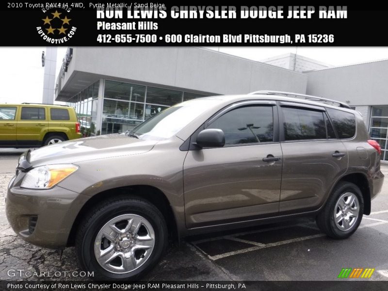 Pyrite Metallic / Sand Beige 2010 Toyota RAV4 I4 4WD