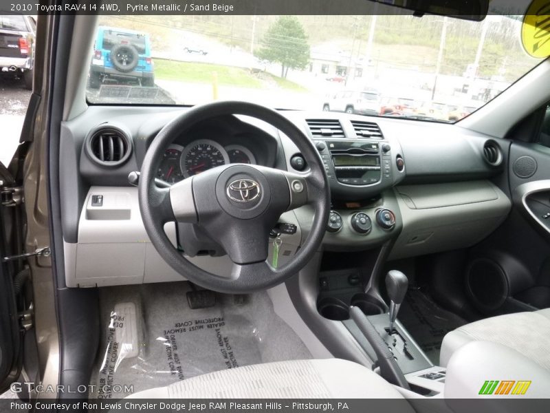 Pyrite Metallic / Sand Beige 2010 Toyota RAV4 I4 4WD
