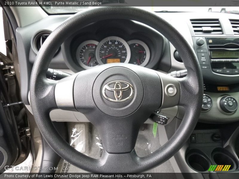 Pyrite Metallic / Sand Beige 2010 Toyota RAV4 I4 4WD